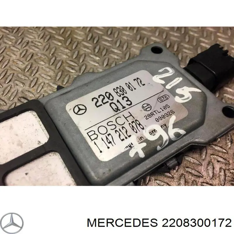 2208300172 Mercedes Sensor de sujidade de ar