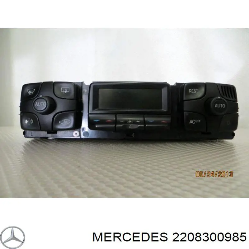 Unidade de controlo dos modos de aquecimento/condicionamento Mercedes 2208300985 preço, a partir de 71,63 USD