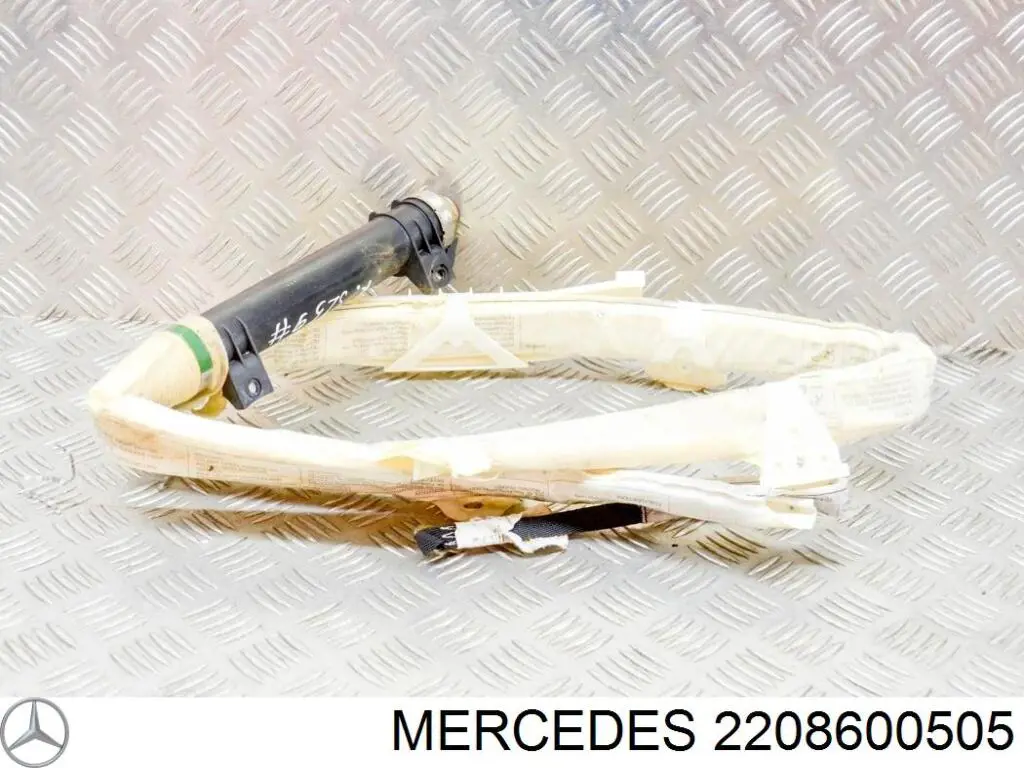 2208600505 Mercedes Cinto de segurança (AIRBAG) de estore lateral esquerdo