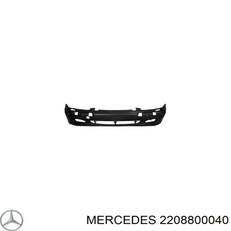 2208800040 Mercedes Pára-choque dianteiro