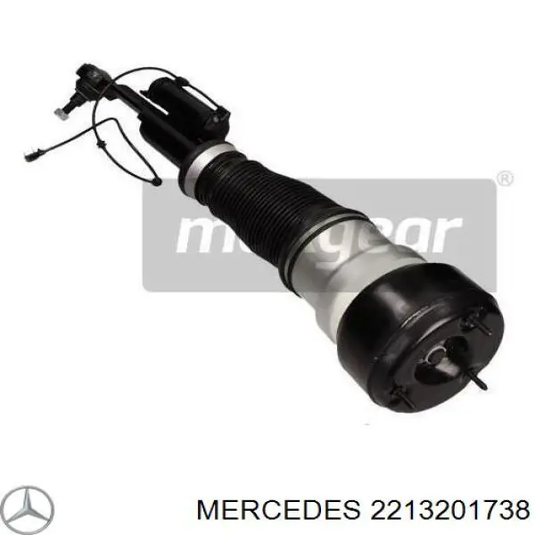 Amortecedor dianteiro esquerdo Mercedes 2213201738 preço, a partir de 545,95 USD