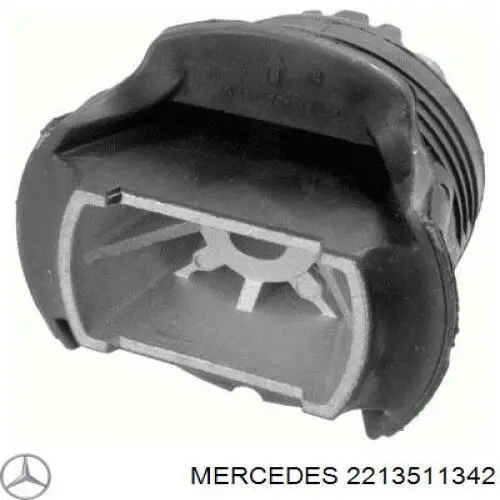 2213511342 Mercedes Bloco silencioso de viga traseira (de plataforma veicular)