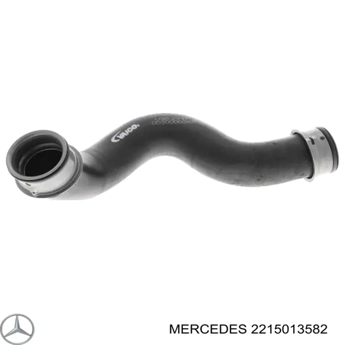2215013582 Mercedes Mangueira (cano derivado) do radiador de esfriamento superior