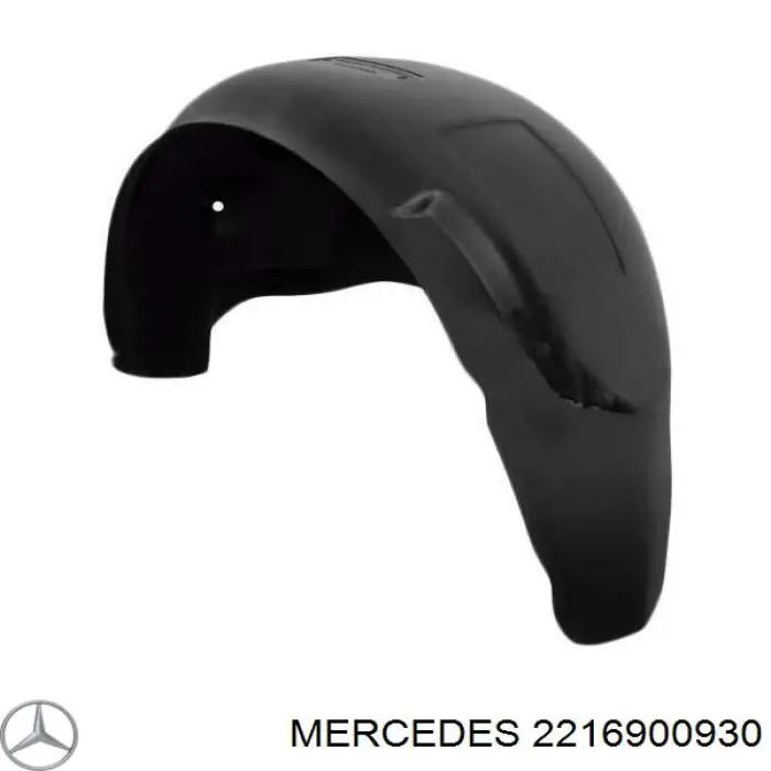 Guarda-barras esquerdo do pára-lama dianteiro Mercedes 2216900930 preço, a partir de 73,73 USD