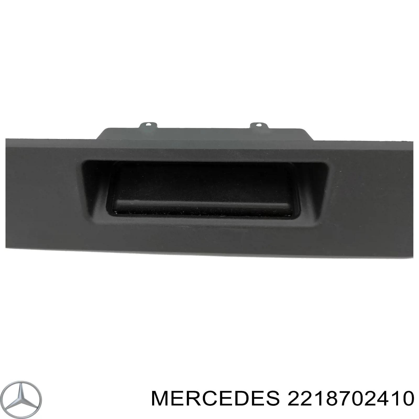 2218702410 Mercedes Botão de acionamento do fecho de tampa de porta-malas (de 3ª/5ª porta (de tampa de alcapão)