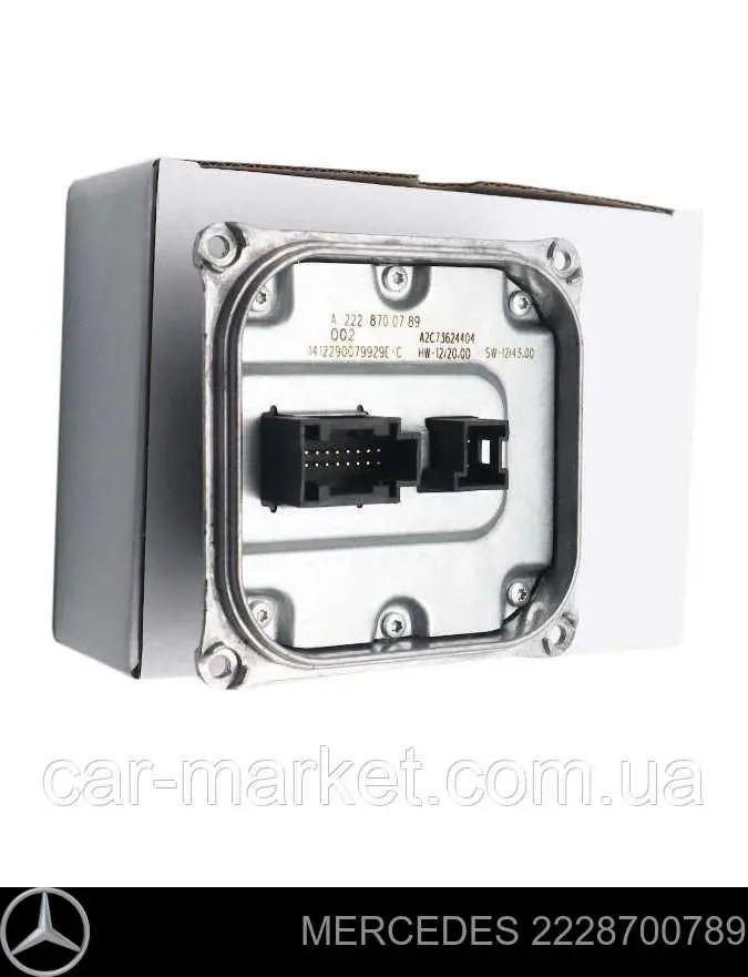 Módulo de direção (Centralina eletrônica) das luzes Mercedes 2228700789 preço, a partir de 102,53 USD