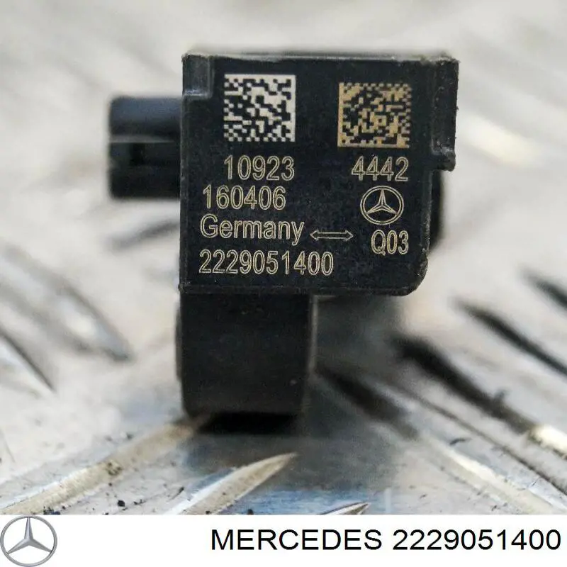 2229051400 Mercedes Sensor AIRBAG dianteiro