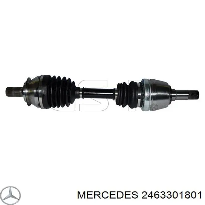 A2423300100 Mercedes Semieixo (acionador) dianteiro esquerdo