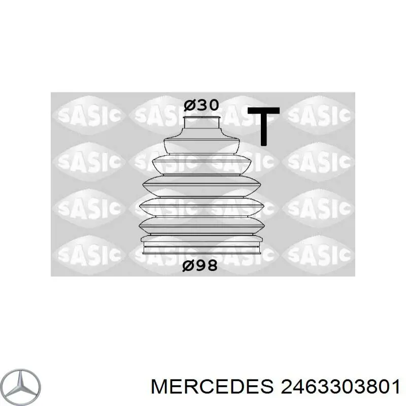 10528 Metalcaucho Bota de proteção interna de junta homocinética do semieixo dianteiro