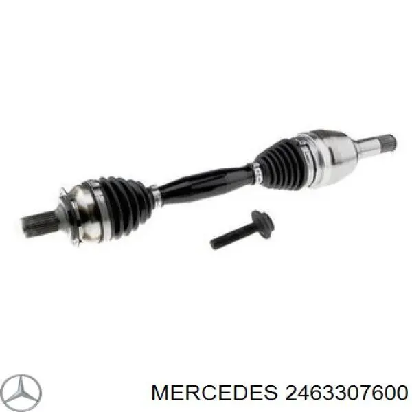 Semieixo (acionador) dianteiro esquerdo Mercedes A2463307600 preço, a partir de 130,63 USD