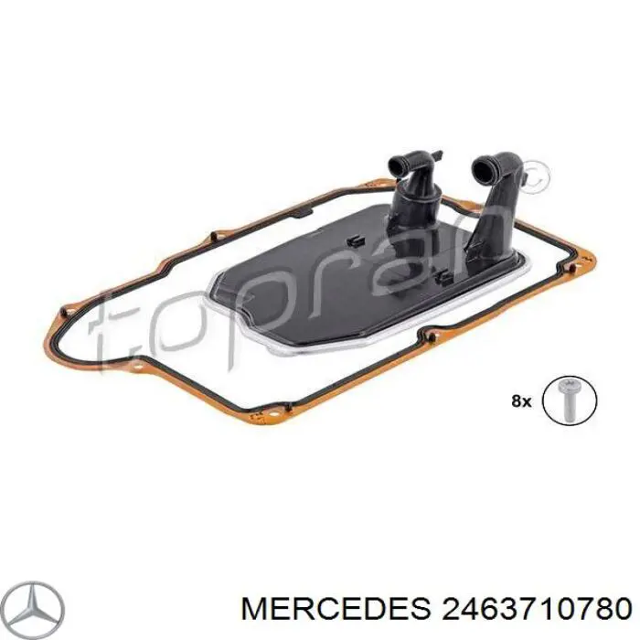 Compre 2463710780 Mercedes Vedante de panela da Caixa Automática de Mudança/Caixa Mecânica de Mudança