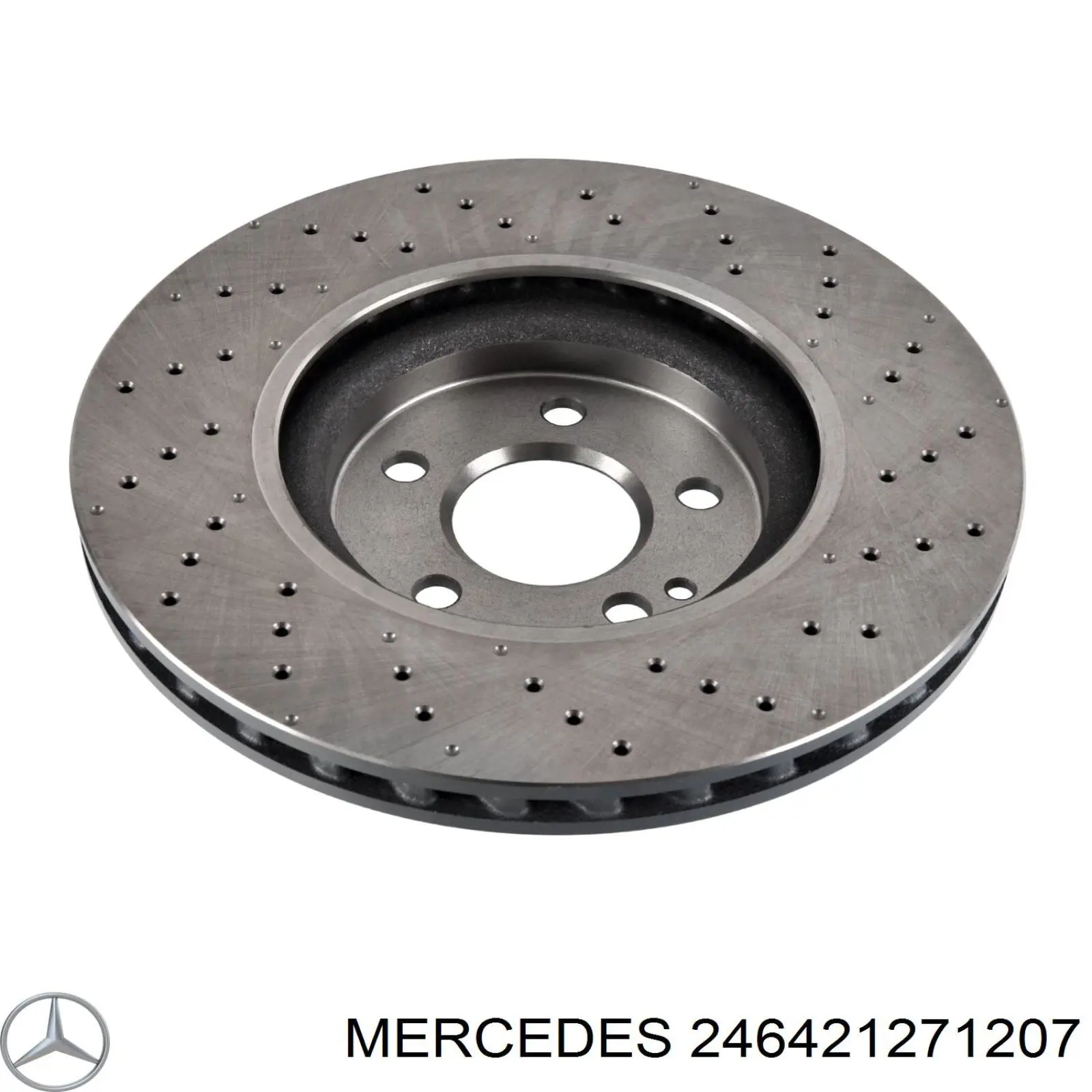 Disco do freio dianteiro Mercedes 246421271207 preço, a partir de 66,42 USD