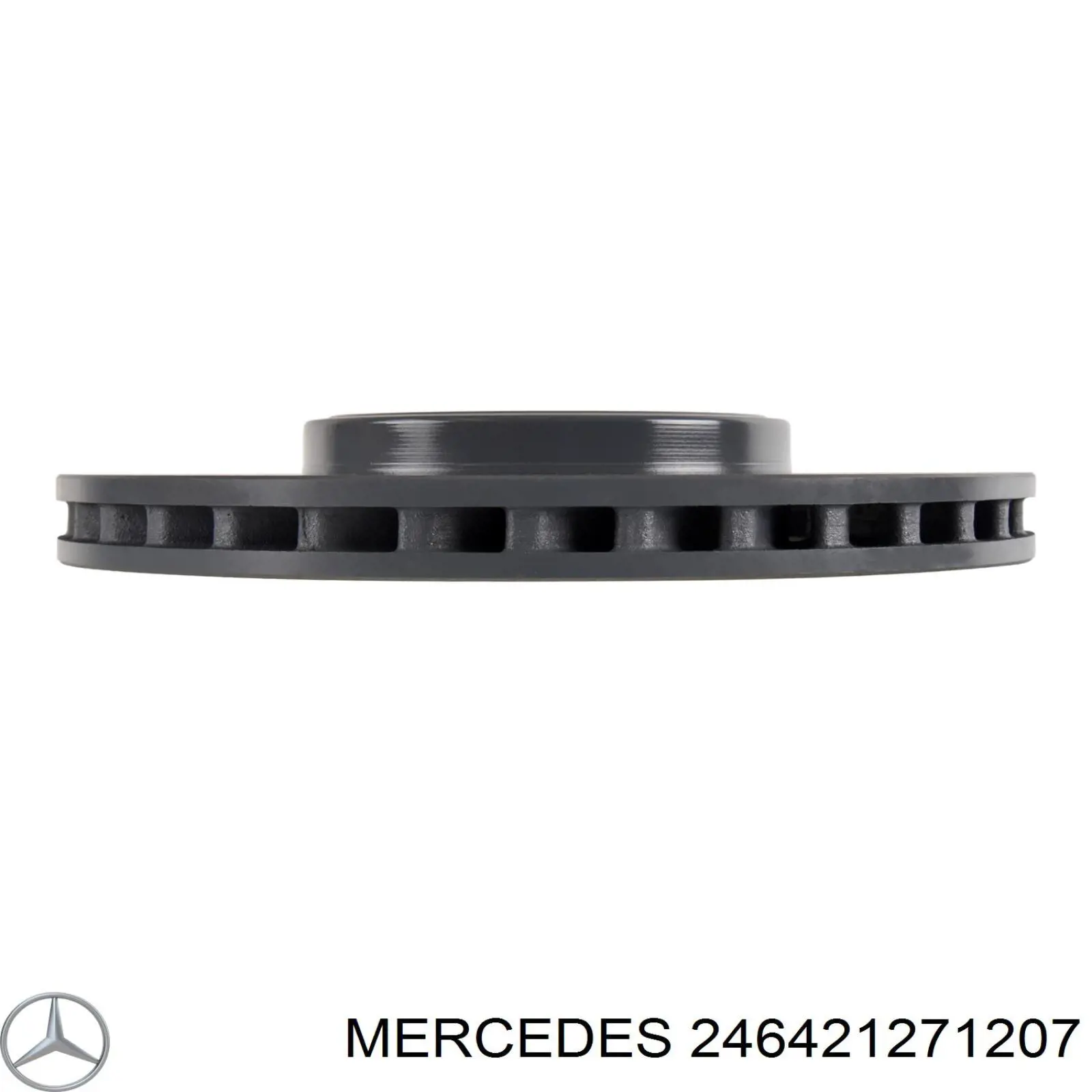 Compre 246421271207 Mercedes Disco do freio dianteiro
