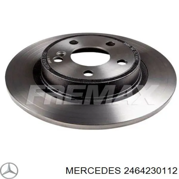 Compre 2464230112 Mercedes Disco do freio traseiro