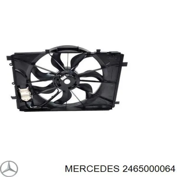 0540140006 Depo/Loro/Abakus Ventilador elétrico de esfriamento montado (motor + roda de aletas)