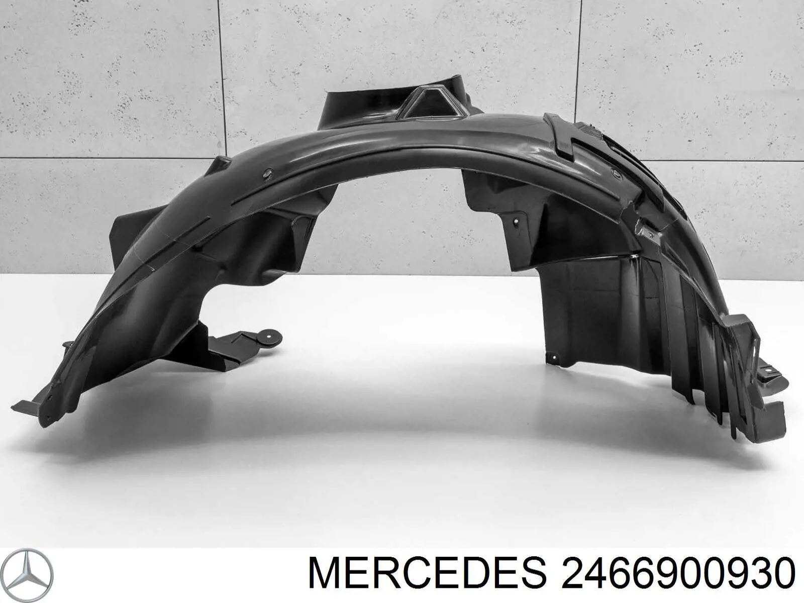 Compre A2466900930 Mercedes Guarda-barras direito do pára-lama dianteiro