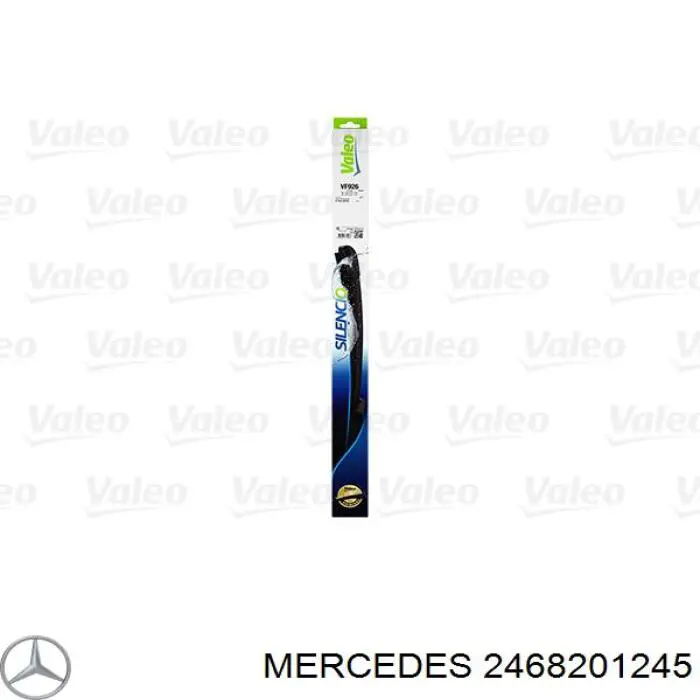 Compre 2468201245 Mercedes Limpa-pára-brisas do pára-brisas, kit de 2 un.