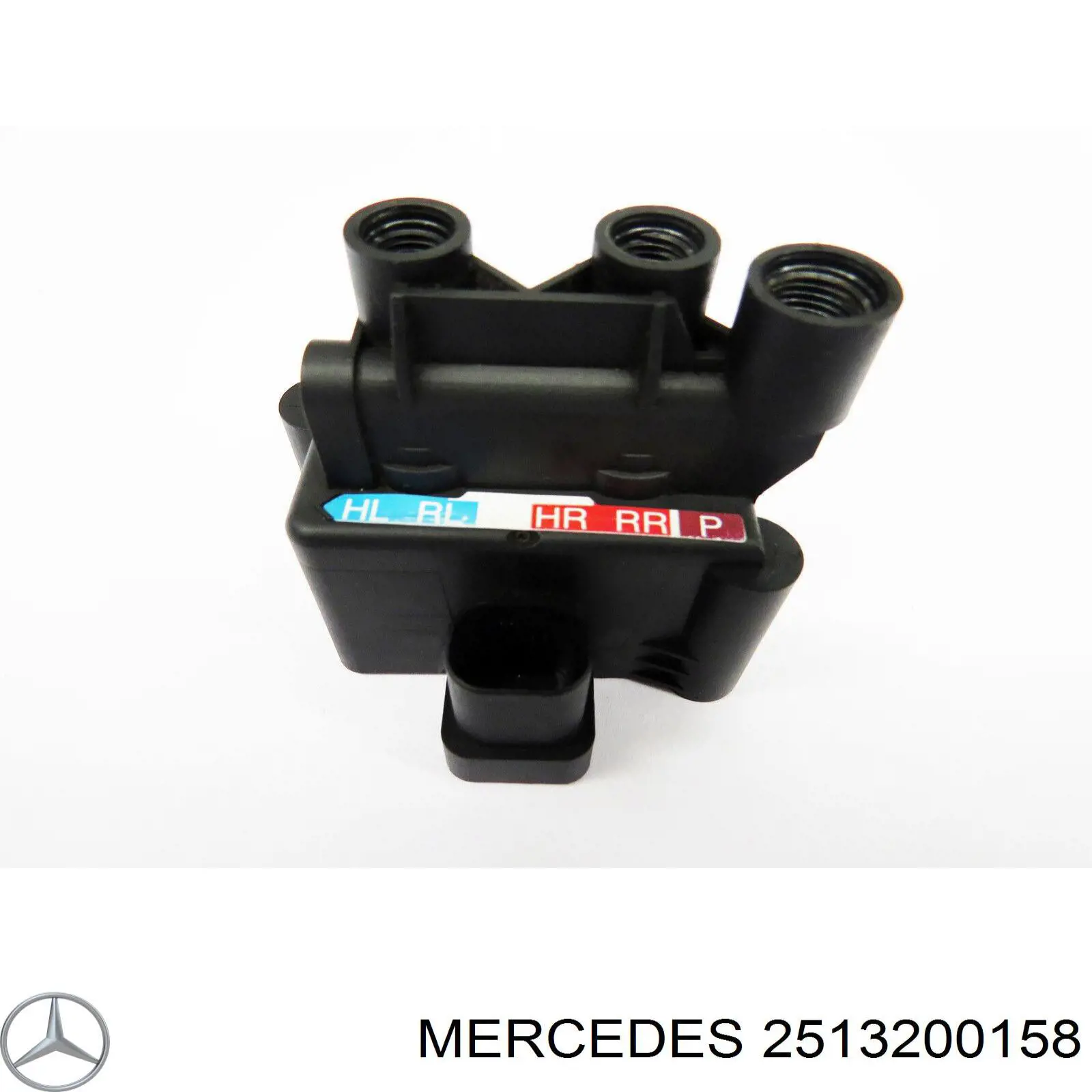 Unidade de válvulas de suspensão regulada Mercedes 2513200158 preço, a partir de 66,40 USD