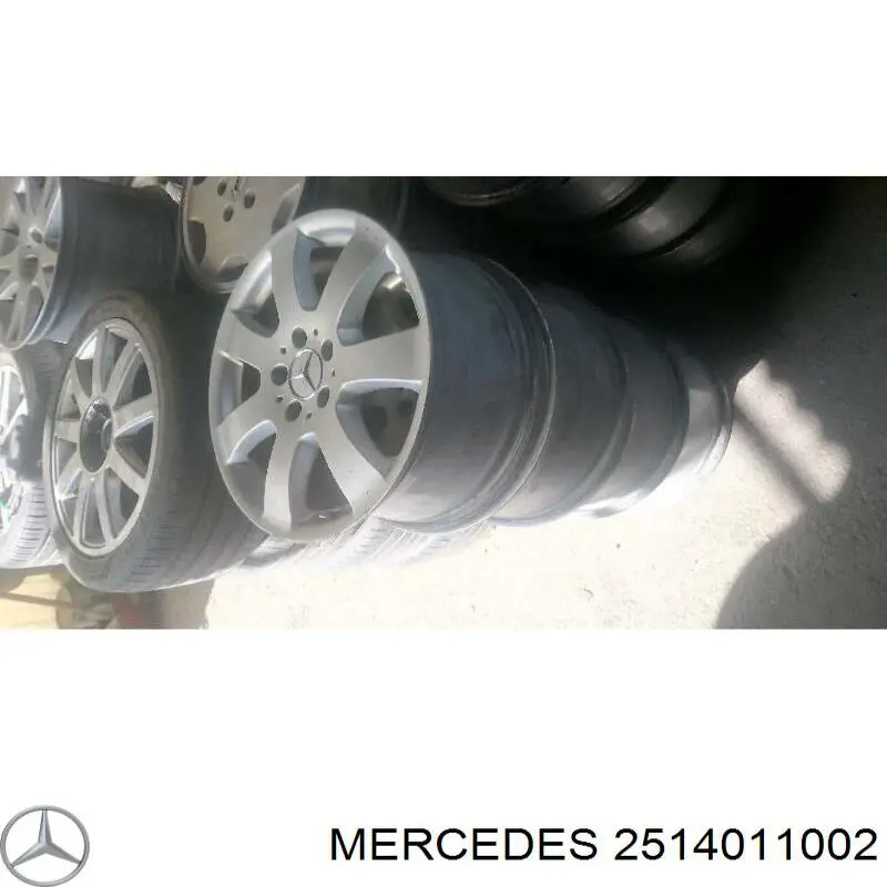 Discos de roda de aleação ligeira (de aleação ligeira, de titânio) Mercedes 2514011002 preço, a partir de 110,08 USD