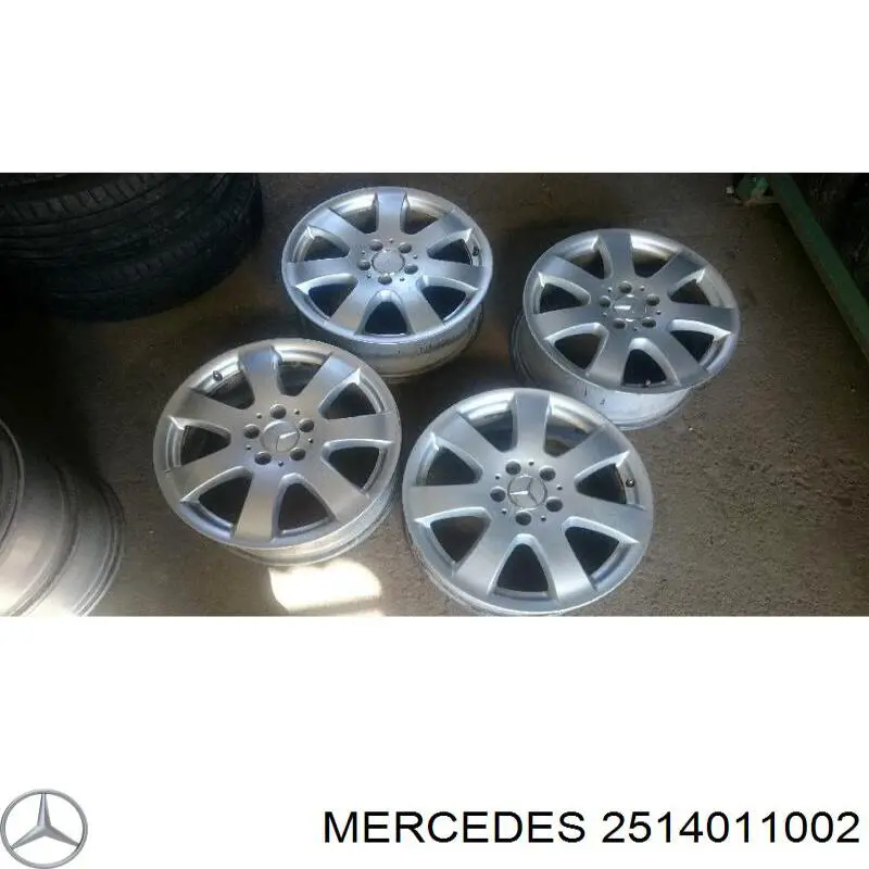 Discos de roda de aleação ligeira (de aleação ligeira, de titânio) Mercedes ML/GLE  W164