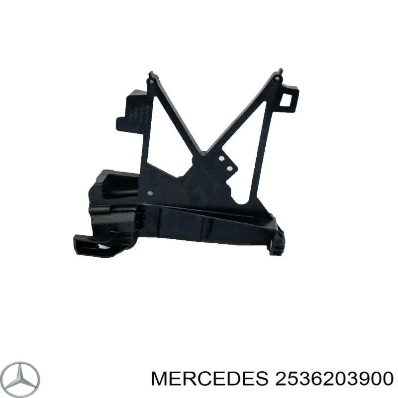 2536203900 Mercedes Consola do painel dianteiro esquerdo