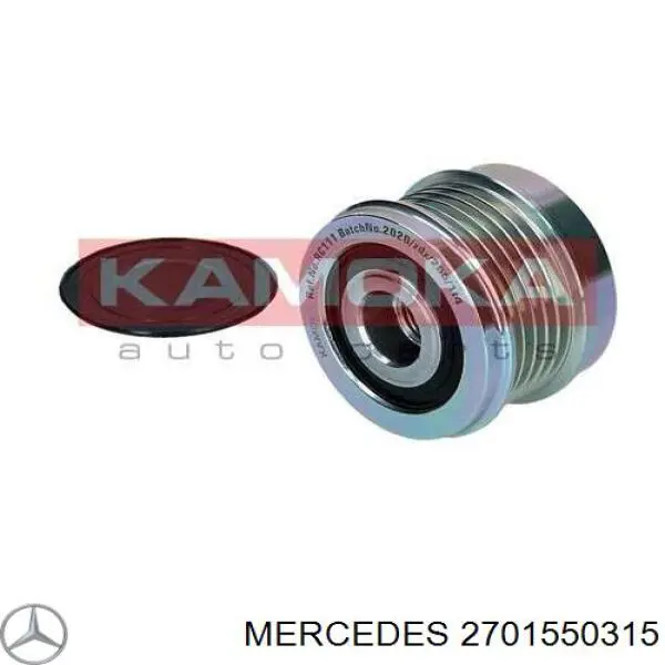 Polia do gerador Mercedes 2701550315 preço, a partir de 60,63 USD