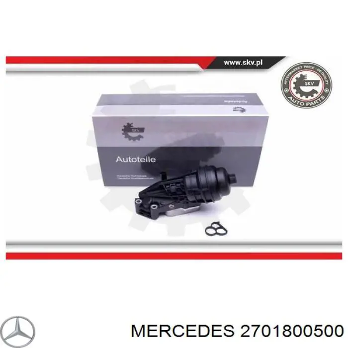 Caixa do filtro de óleo Mercedes 2701800500 preço, a partir de 136,21 USD