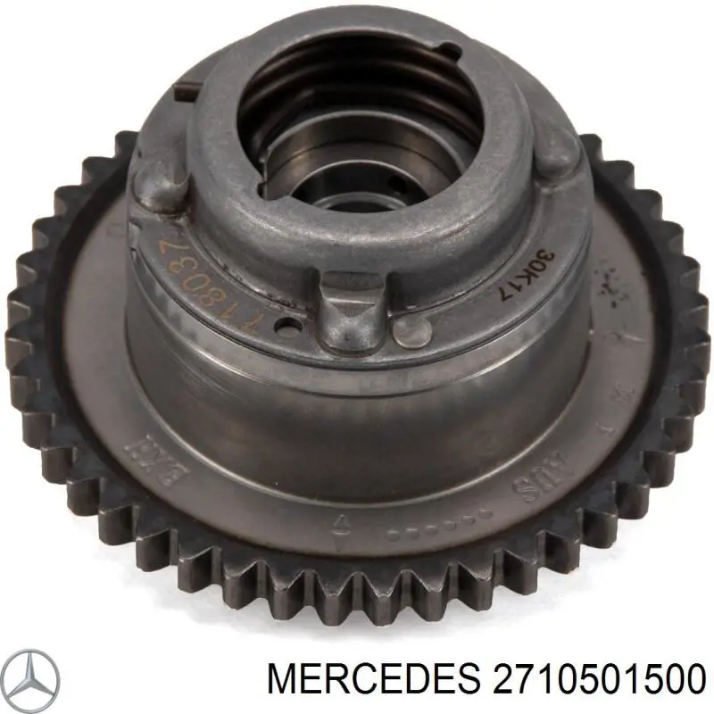 Engrenagem de cadeia de roda dentada da árvore distribuidora de escape de motor Mercedes 2710501500 preço, a partir de 132,34 USD