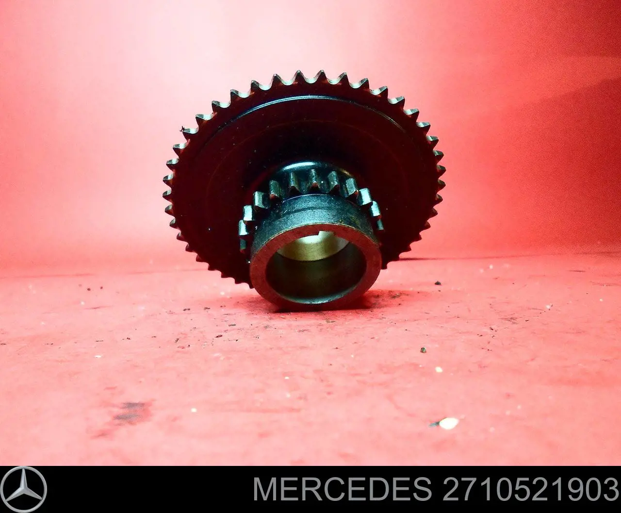 A2710521203 Mercedes Engrenagem de cadeia da roda dentada de acionamento de cambota de motor