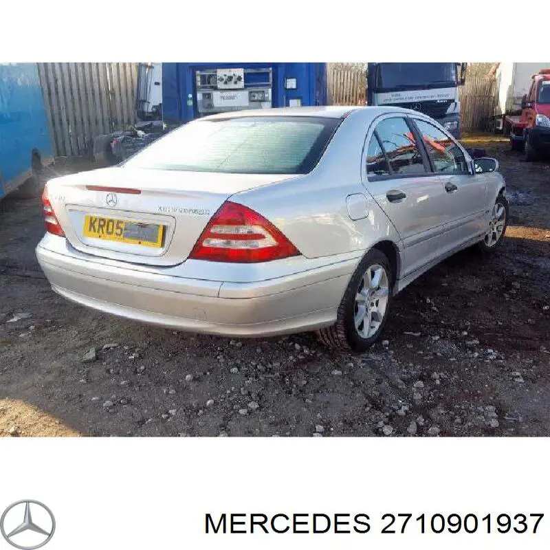 2710901937 Mercedes Cano derivado de ar, saída de turbina (supercompressão)