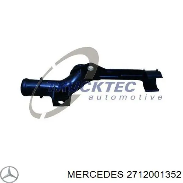 Tubo (mangueira) do radiador de óleo, desde o bloco até o radiador Mercedes 2712001352 preço, a partir de 21,87 USD