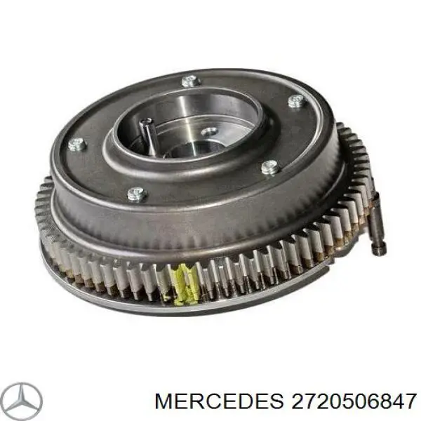 Engrenagem de cadeia de roda dentada da árvore distribuidora de escape de motor Mercedes 2720506847 preço, a partir de 278,76 USD