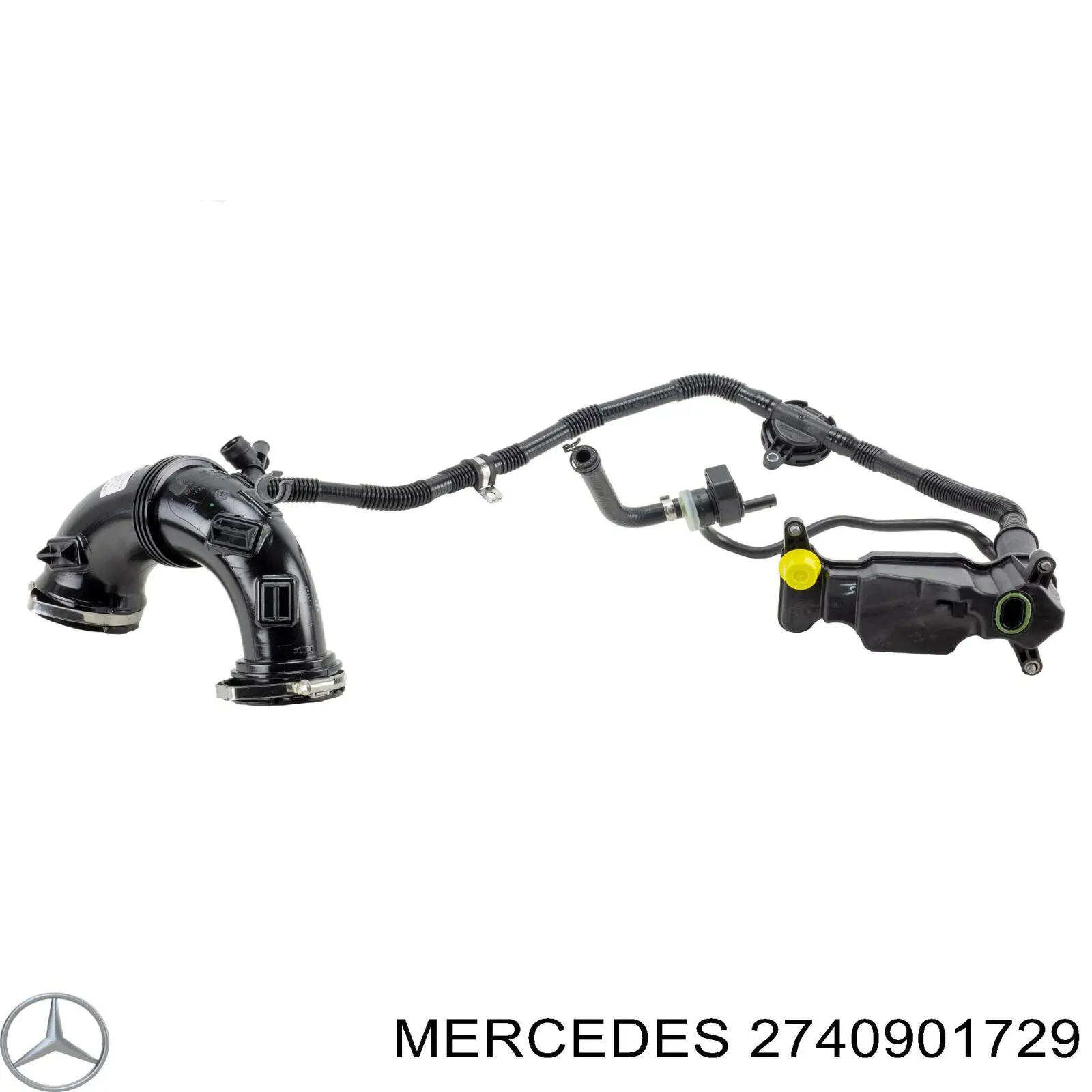 Cano derivado de ar, entrada na turbina (supercompressão) Mercedes A2740905500 preço, a partir de 178,07 USD