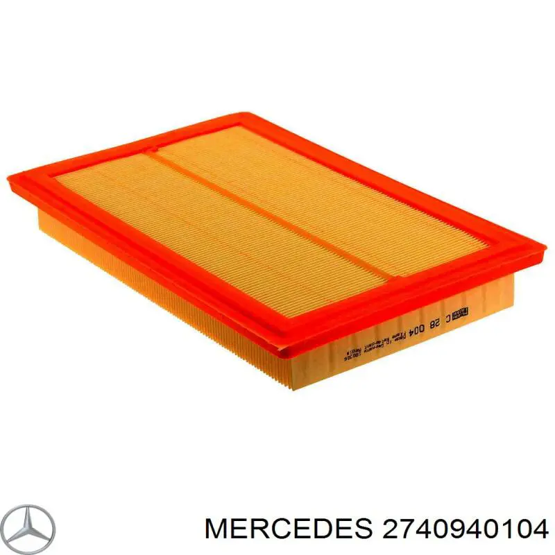 Filtro de ar Mercedes 2740940104 preço, a partir de 25,58 USD