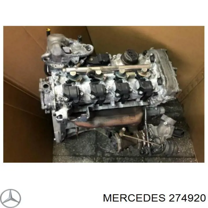 274920 Mercedes Motor montado