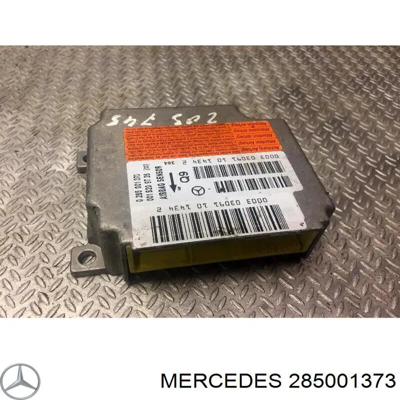 A0285001373 Mercedes Módulo processador de controlo da bolsa de ar (Centralina eletrônica AIRBAG)