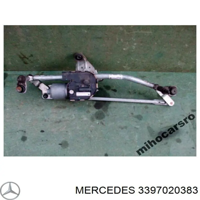 3397020383 Mercedes Trapézio de limpador pára-brisas