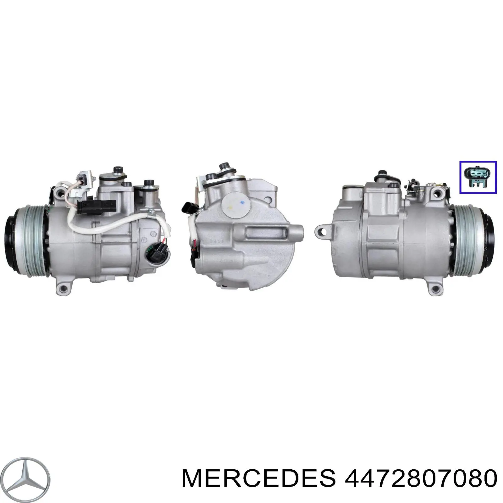 Compressor de aparelho de ar condicionado Mercedes 4472807080 preço, a partir de 185,90 USD