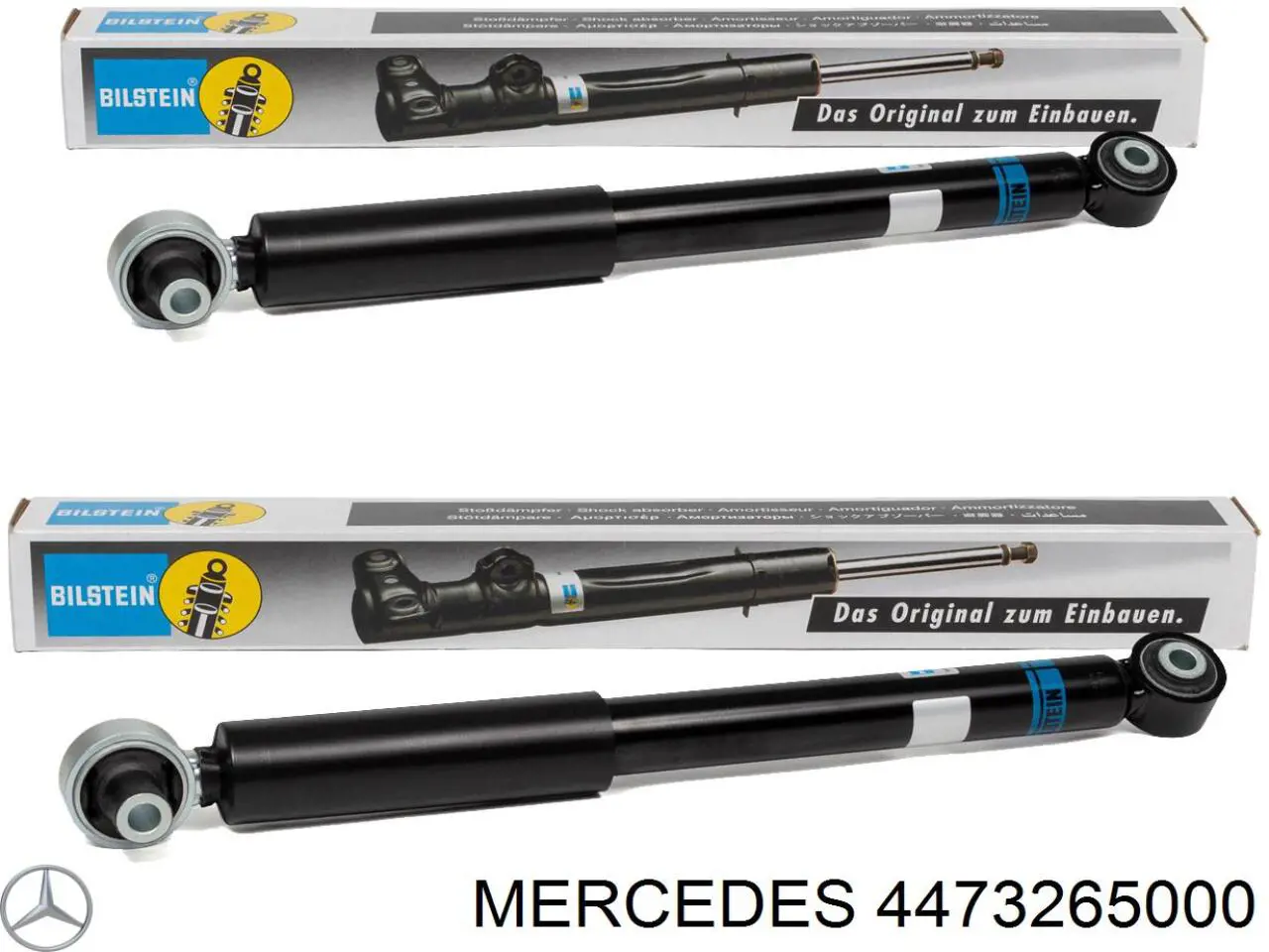 Amortecedor traseiro Mercedes 4473265000 preço, a partir de 66,40 USD