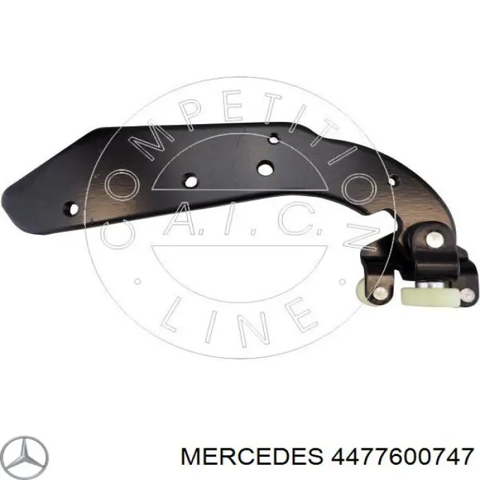4477600747 Mercedes Rolo direito inferior da porta lateral (deslizante)