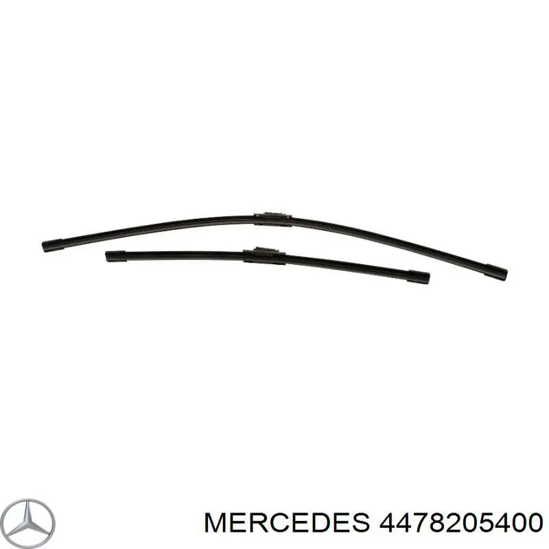 4478205400 Mercedes Limpa-pára-brisas do pára-brisas, kit de 2 un.
