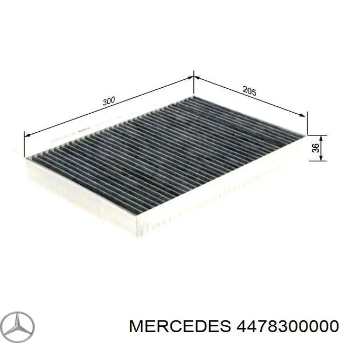 Compre 4478300000 Mercedes Filtro de salão