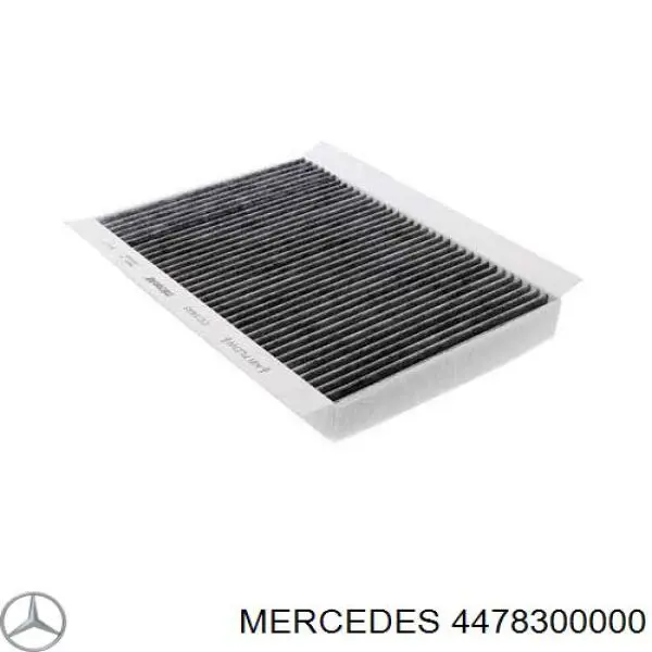 4478300000 Mercedes Filtro de salão