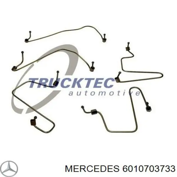 Tubo de combustível do injetor de 1º cilindro Mercedes 6010703733 preço, a partir de 21,18 USD