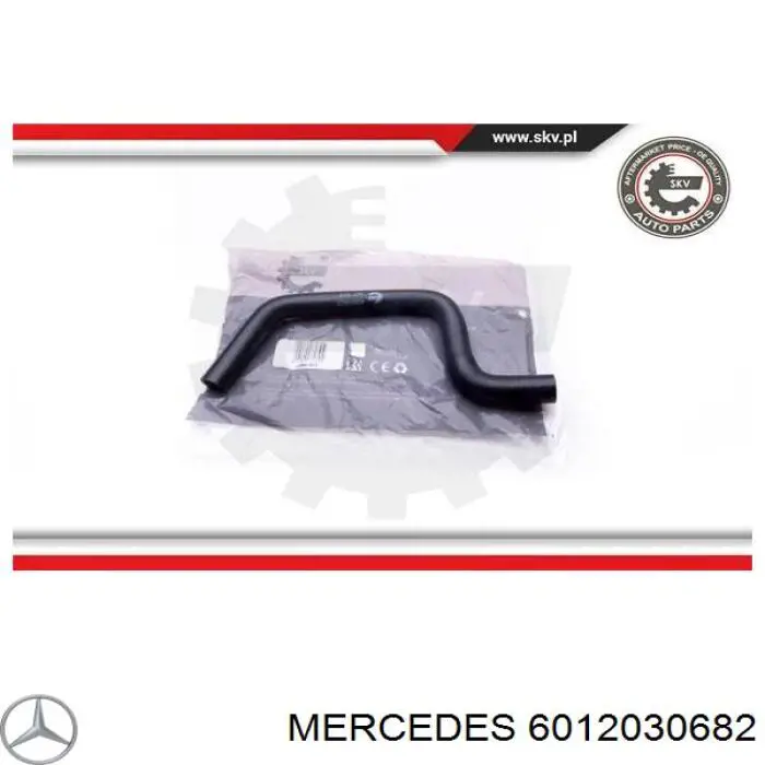 6012030682 Mercedes Mangueira do radiador de aquecedor (de forno), linha de combustível de retorno