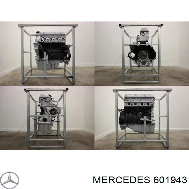 601943 Mercedes Motor montado
