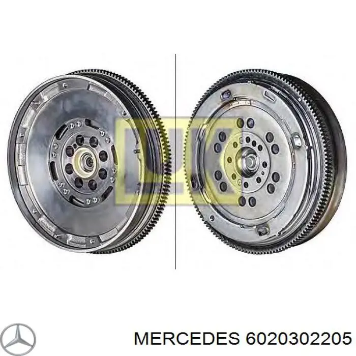 6020302205 Mercedes Volante de motor