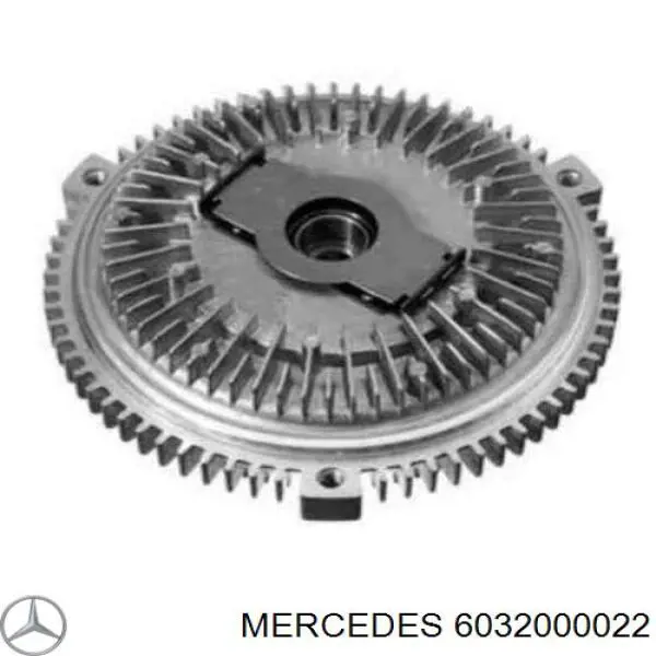 Acoplamento viscoso de ventilador de esfriamento Mercedes 6032000022 preço, a partir de 81,86 USD
