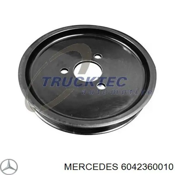 6042360010 Mercedes Polia de bomba da Direção hidrâulica assistida