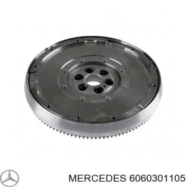 6060301105 Mercedes Volante de motor